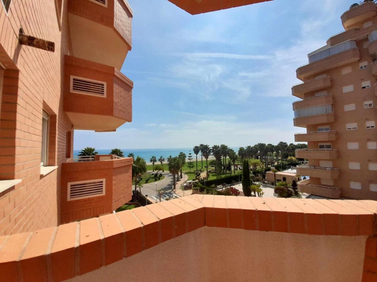 Ayf Frontal Al Mar Con 2 Terrazas Y Wifi Apartman Orpesa Kültér fotó