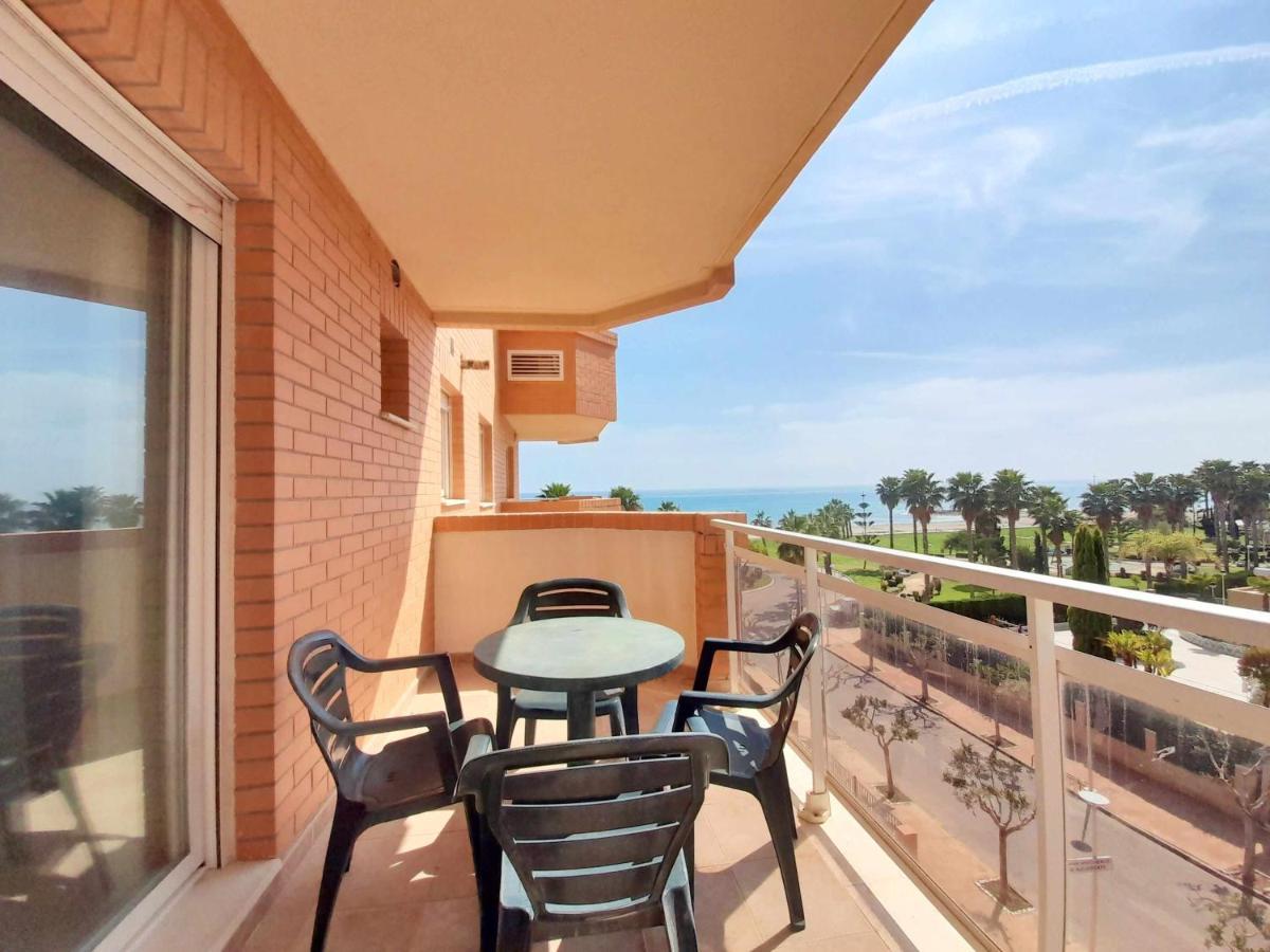 Ayf Frontal Al Mar Con 2 Terrazas Y Wifi Apartman Orpesa Kültér fotó