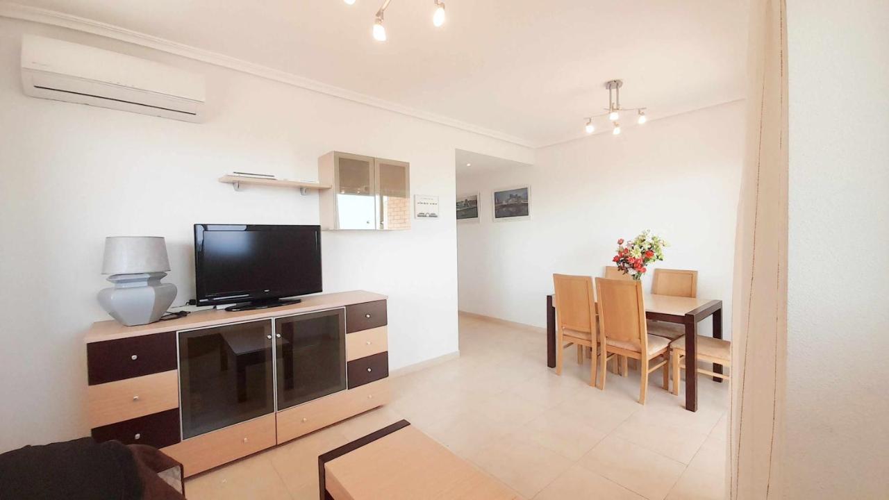 Ayf Frontal Al Mar Con 2 Terrazas Y Wifi Apartman Orpesa Kültér fotó
