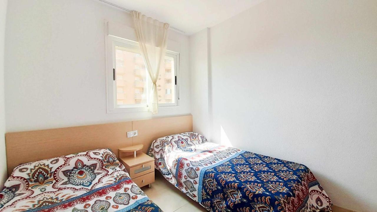 Ayf Frontal Al Mar Con 2 Terrazas Y Wifi Apartman Orpesa Kültér fotó