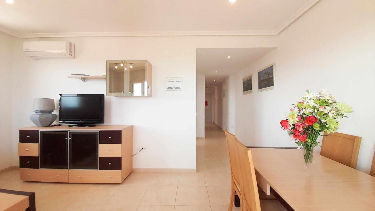 Ayf Frontal Al Mar Con 2 Terrazas Y Wifi Apartman Orpesa Kültér fotó