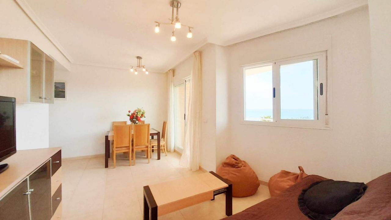 Ayf Frontal Al Mar Con 2 Terrazas Y Wifi Apartman Orpesa Kültér fotó