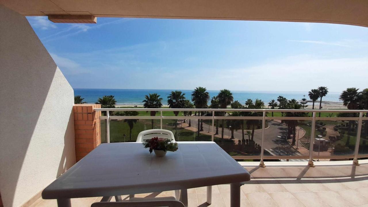 Ayf Frontal Al Mar Con 2 Terrazas Y Wifi Apartman Orpesa Kültér fotó